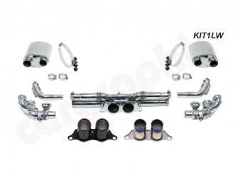 Porsche 991 GT3 Sport Exhaust System Cat-Back Kit 1 Lightweigh