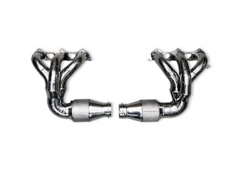Porsche 991 GT3 Exhaust Manifolds Kit with ECU Flasher with CEL off software
