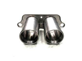 Porsche 991 R, GT3, GT3 RS End Tips - Stainless Steel