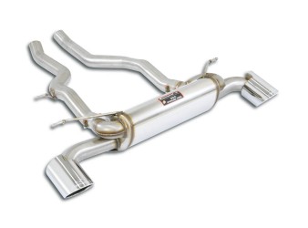 Rear exhaust L+R O 120mm no valve to suit Toyota Supra