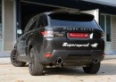 Range Rover Sport Muffler bypass black O 120mm