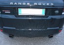 Range Rover Sport Muffler bypass black O 120mm