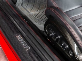 Ferrari 599 Carbon kickplates door sills w/ Ferrari OEM badge